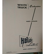 White Truck Carburetors Parts Catalog Holley Section II, Division H 1950 - $12.28 CAD