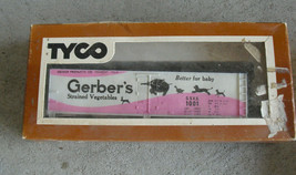 Vintage Tyco HO Scale Gerber&#39;s Vegetables Reefer Car MIB - £13.53 GBP