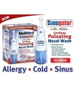 NeilMed Sinugator Pulsating Sinus Irrigator / Nasal Wash: Allergies Cold... - $71.35 CAD