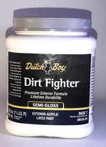 Dutch Boy DB519-09 Dirt Fighter Semi Gloss Exterior Acry Latex Paint,Bas... - £54.43 GBP