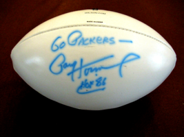 PAUL HORNUNG GO PACKERS HOF 86 HEISMAN SIGNED AUTO WILSON WHITE PANEL BA... - $272.71 CAD