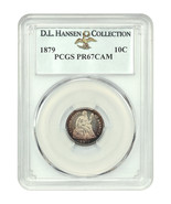 1879 10C PCGS PR67CAM ex: D.L. Hansen - £3,003.39 GBP