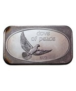 1973 Taube Of Peace - Ussc Mint 1 Oz. Silber Art BAR - $87.04