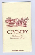 Coventry Homes Maps of Phoenix and Arizona 1963 - £19.76 GBP