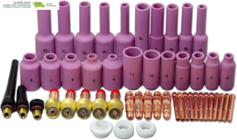 RIVERWELD TIG Gas Lens Collet Bodies 10N 45V Series Large Diameter Long ... - $107.21