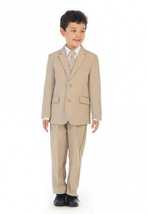 Boys Khaki Suit (Classic Slim) - $1,027.62 MXN+