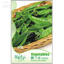 Organic Green Pea Seeds, Original Pack, 10 seeds, heirloom green healthy fruits  - £2.78 GBP