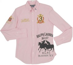NEW Polo Ralph Lauren Womens Mercer Classic Oxford Shirt! 8  Huge Match Player - £80.12 GBP
