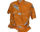 Vintage Resilio Sport Hawaiian Shirt Size XL Cars American Hwy Travel Ro... - £22.56 GBP