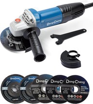 Dongcheng Angle Grinder 4-1/2 Inch 6.7-Amp Paddle Switch Cut Off Tool 11800Rpm - $45.93