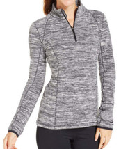 allbrand365 designer Womens Activewear Space Dye Half Zip Fleece Pullove... - $47.89