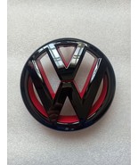 Volkswagen VW Golf Mk6 GTI TSI TDI R20 Front Grille Emblem Gloss Black &amp;... - $41.31 CAD