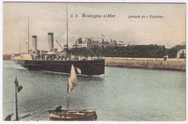 Postcard S B Boulogne Sur Mer Arriving Victoria - £3.12 GBP