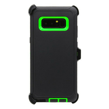 For Samsung S8 Plus Heavy Duty Case w/ Clip BLACK/LIGHT Green - £5.40 GBP