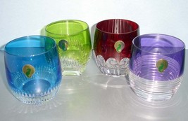 Waterford Mixology SET/4 Double Old Fashioned Mixed Color Tumblers #160453 New - £599.51 GBP