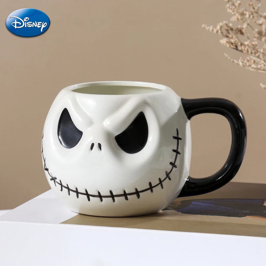 Disney The Nightmare Before Christmas Ceramic Mugs Cartoon Figure Jack - £23.27 GBP