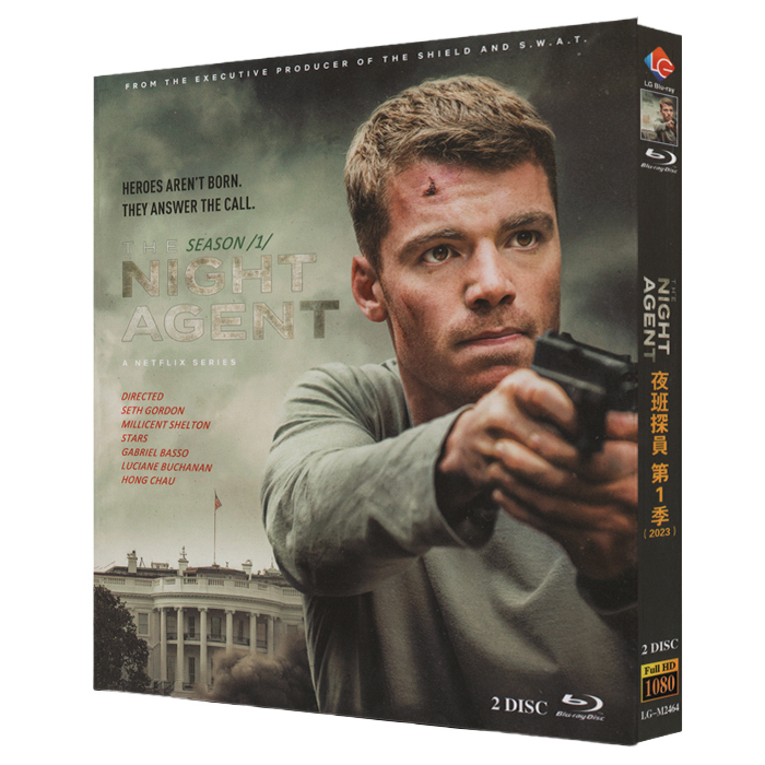 The Night Agent Season 1 [Blu-ray] 1080P New Full HD - $25.00