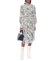 Isabel Marant Etoile Women&#39;s Cescott Smocked Floral Printed Midi Dress S 36 - £102.27 GBP