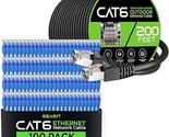 GearIT 100Pack 1.5ft Cat6 Ethernet Cable &amp; 200ft Cat6 Cable - $379.99
