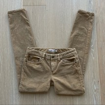 Vineyard Vines Tan Low Rise Corduroy Skinny Pants / Jeans sz 00 - $29.99