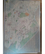 Orange County NY Laminated Wall Map (K) - $881.95 MXN
