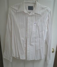 HOLLISTER Men’s Shirt XXL 2XL Button Front Long Sleeve - £7.82 GBP