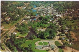 Postcard Bird&#39;s Eye View Beautiful Bancroft Ontario - £3.05 GBP