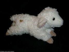 Ganz Webkinz Signature Laying White Easter Baby Lamb Stuffed Animal Plush Toy - £18.76 GBP