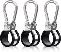 Stainless Steel Air Power Line Clamp 3-in-1 Hose Hanger Bracket - $17.59