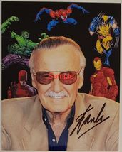 Stan Lee Original Hand signed 8x10 Autograph COA Avengers Captain Marvel - £47.12 GBP