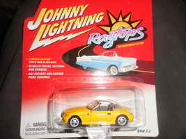 2002 Johnny Lightning Ragtops &quot;BMW Z-3&quot; Mint Car On Card #992-01 - $4.50