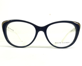 Ralph Lauren Eyeglasses Frames RL 6182 5729 Blue Red White Shiny Gold 54-17-140 - £58.60 GBP