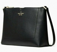 Kate Spade Harlow Crossbody Black Pebbled Leather WKR00058 NWT $279 Retail FS - £85.33 GBP