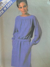 McCalls Stitch N Save Sewing Pattern 8805 Misses Top Skirt Size 6 8 10 - £6.26 GBP