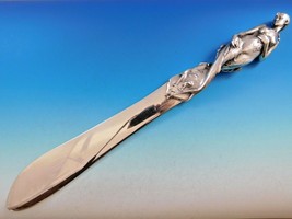 Whiting Sterling Silver Paper Knife #6217 Finest Art Nouveau piece Nude 17 1/2&quot; - £9,747.78 GBP