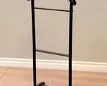 Frenchi Home Furnishing 15&quot; Wide Wood Freestanding Valet Stand - £60.51 GBP