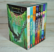 Wings of Fire The First Eight Books by Tui T. Sutherland 8 Paperback Box Set VG - $5.94