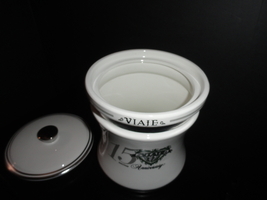 Viaje 15th Anniversary Silver Cigar Ceramic Jar Only ( NO CIGARS )NIB  image 6