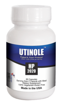 Utinole HP 2020- Potent Helicobacter Pylori Supplement ( 60ct) - $49.45