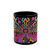 Psychedelic Coffee Mug Colorful Mug for Coffee Lovers Artistic Boho Tea ... - $298.24 MXN+