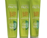 (3) Garnier Fructis Sleek Shot In-Shower Styler  5.1oz Mix w/ Shampoo, C... - $39.99