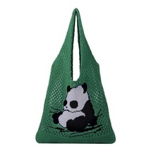Crochet Tote Bag Women&#39;s  Out Knit Hobo Tote Handbags Woven   Summer  Bag  Casua - £55.34 GBP