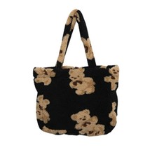 Female Small Plush  Bag Lady Girls Cute Soft    Handbag Women Casual Travel Scho - £122.54 GBP