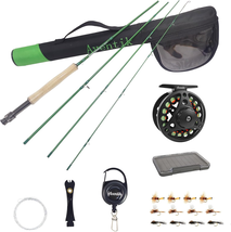 Fly Fishing Riverbend Series 9FT 5WT IM8 Graphite Fly Rod – Medium Fast ... - $166.14 CAD