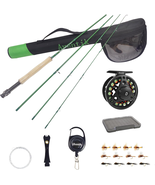 Fly Fishing Riverbend Series 9FT 5WT IM8 Graphite Fly Rod – Medium Fast ... - $119.15