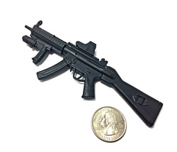 1/6 Scale MP5SD5 Submachine Gun SWAT H&amp;K German Miniature Model Action Figure - £13.29 GBP