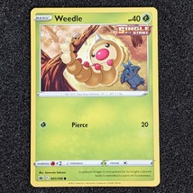 Chilling Reign Pokemon Card: Weedle 001/198 - £1.48 GBP