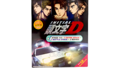 Initial D Complete Stage 1-6 +3 Movie +3 Extra Stage +3 Battle +Cd Ost Anime Dvd - £35.16 GBP