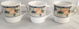 Mikasa Intaglio Graden Harvest 3 Mugs Stoneware - £21.50 GBP