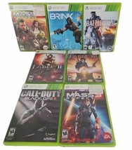 Xbox One Xbox 360 Game CoD Black Ops 3 Battlefield 4 Brink Lot of 7 Games - £19.42 GBP